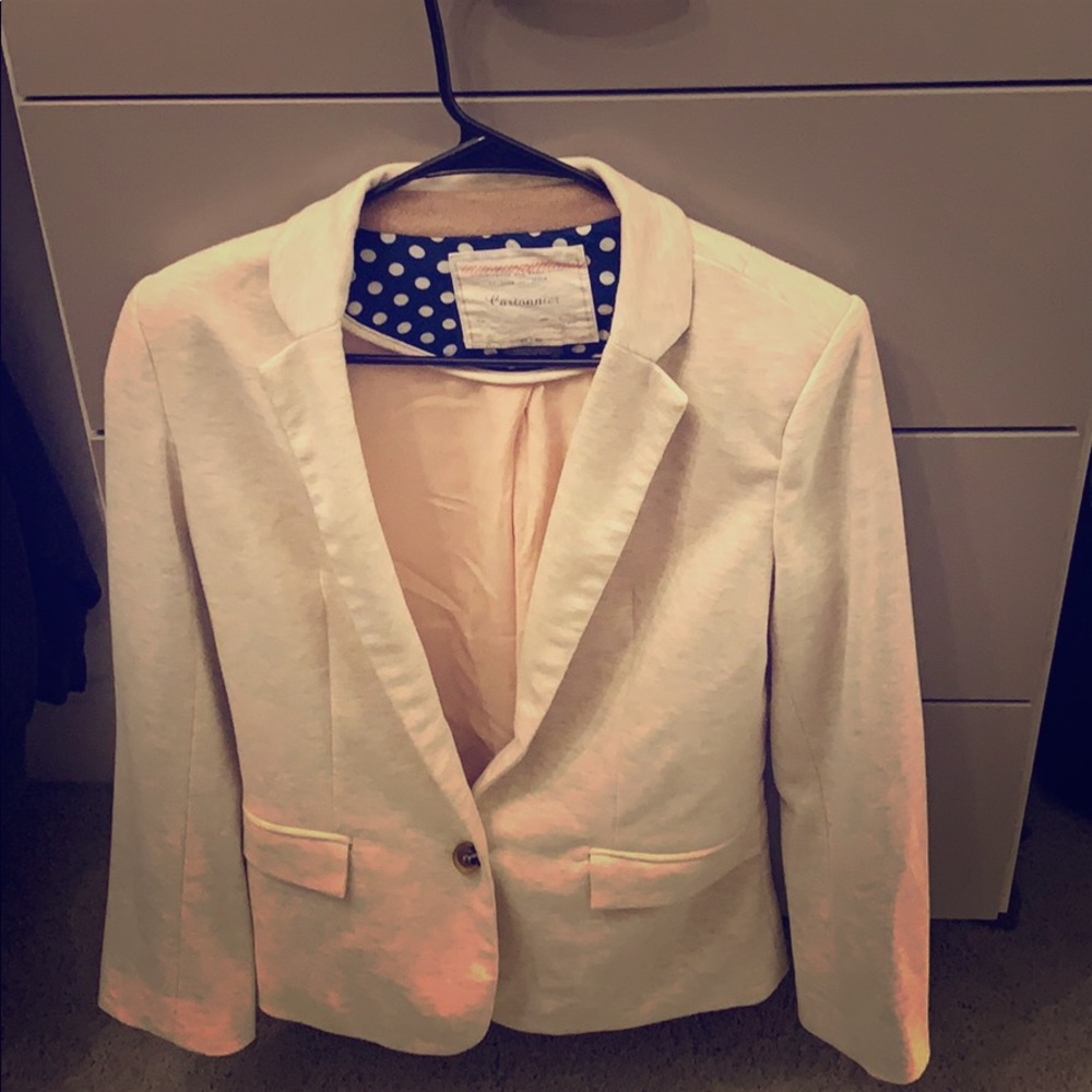 Anthropology Soft Knit Blazer